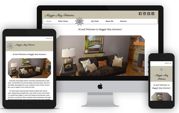 Maggie May Interiors Website